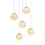 Фото Подвесной светильник MD25030003-5A gold/clear