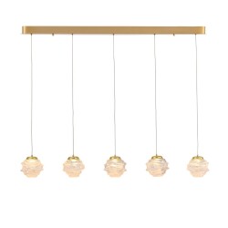 Фото Подвесной светильник MD25030003-5B gold/clear