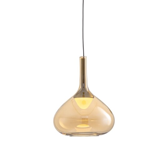 Фото Подвесной светильник MD25001005-1A brass/amber
