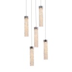 Фото Подвесной светильник MD24030028-5A chrome/clear
