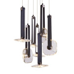 Фото Подвесной светильник OD2553-7 black/clear