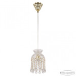 Фото Подвесной светильник с хрусталём 14781P/13 G Balls Bohemia Ivele Crystal