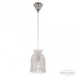 Фото Подвесной светильник с хрусталём 14781P/13 Ni Balls Bohemia Ivele Crystal