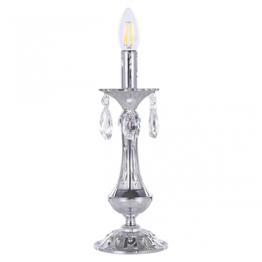 Фото Настольная лампа AL77100L/1-32 Ni Bohemia Ivele Crystal