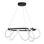 Фото 3 SL6102.403.55 Светильник подвесной ST-Luce Черный/Белый LED 1*35W 3000K SAGRATO