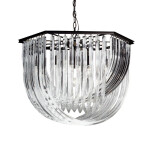 Фото 2 Люстра Murano 8 black