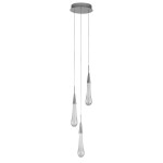 Фото 2 Подвесной светильник Pour 3A satin nickel