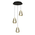 Фото 3 Подвесной светильник MD24001011-3A brass/champagne