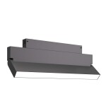 Фото ST685.436.18 Св-к трек. Черный LED 1*18W 3000K 1 470Lm Ra>90 120° IP20 L370xW26xH137 220V SKYLINE 220
