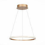 Фото 2 ST604.243.22 Светильник подвесной ST-Luce Золотистый/Белый LED 1*22W 4000K Подвесные светильники