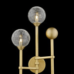 Фото 1 Настенный светильник Fluxus 3 gold