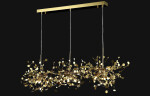 Фото 1 Светильник подвесной Crystal Lux GARDEN SP3х3 L1200 GOLD