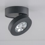 Фото 4 CL558031N Стамп Черный Св-к Накладной 10W*4000K