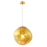 Фото 4 Светильник подвесной Crystal Lux MALAGA SP1 D280 GOLD