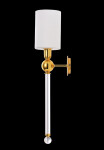 Фото 3 Бра Crystal Lux MIRABELLA AP1 GOLD/WHITE