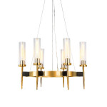 Фото 1 Люстра Alouette 6 brass