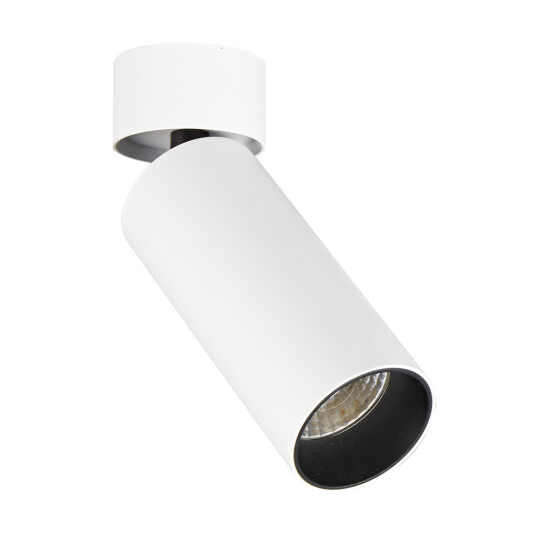 Фото ST171.542.07 Светильник потолочный Белый LED 1*7W 4000K 560Lm Ra>90 60° IP20 D52xH130 220-240VV Накладные светильники