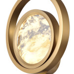 Фото 2 Настенный светильник Moon Light 1A br.gold