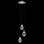 Фото 2 Подвесной светильник MD24001004-3A chrome/clear