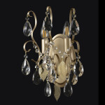 Фото 1 Бра Crystal Lux ESMIRALDA AP2 GOLD