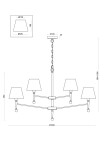 Фото 2 Подвесной светильник Freya FR5190PL-12BS1