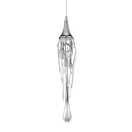Фото 1 Подвесной светильник Goddess Tears 1 chrome