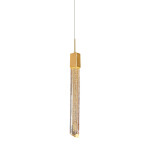 Фото 3 Подвесной светильник OD2510-1 gold/smoky