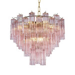 Фото 4 Люстра OWD2093-D75 gold/pink