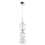 Фото 4 Светильник подвесной Crystal Lux IRIS SP1 B TRANSPARENT