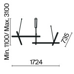Фото 1 Подвесной светильник Maytoni MOD278PL-L86G3K1