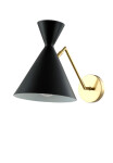 Фото 4 Бра Crystal Lux JOVEN AP1 GOLD/BLACK