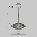 Фото 3 Подвесной светильник Maytoni MOD394PL-01BS