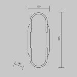 Фото 3 Настенный светильник (бра) Maytoni MOD099WL-01G3