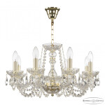 Фото Люстра хрустальная 119/8/200 G Bohemia Ivele Crystal (Богемия Ивеле Кристалл)
