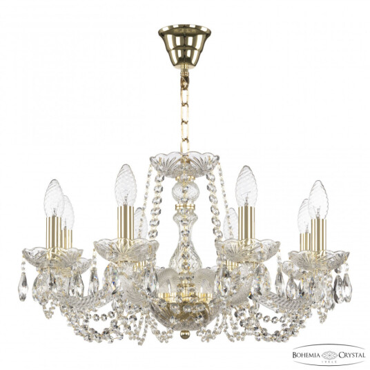 Фото Люстра хрустальная 119/8/200 G Bohemia Ivele Crystal (Богемия Ивеле Кристалл)
