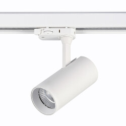 Фото ST661.536.10 Св-к трек. Белый LED 1*10W 3000K 800Lm Ra>90 38° IP20 L130xW60xH195 165-265V TRACE