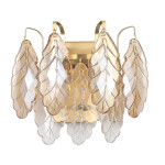 Фото 3 Бра Crystal Lux TREVI AP2 BRASS
