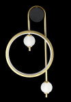 Фото 3 Бра Crystal Lux RODRIGO AP20W LED BLACK/GOLD