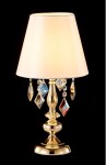 Фото 3 Настольная лампа Crystal Lux MERCEDES LG1 GOLD/COLOR