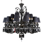 Фото 1 Люстра Baccarat 12+6 black