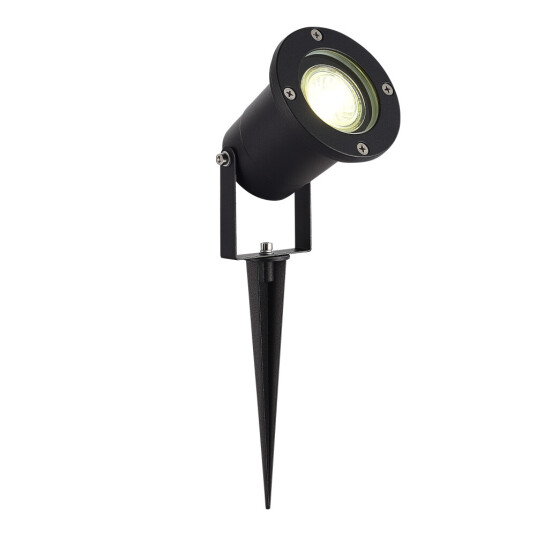 Фото SL9014.425.01 Светильник уличный наземный ST-Luce черный GU10 1*50W YARDO