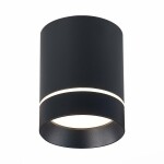 Фото 3 ST115.442.12 Светильник потолочный Черный LED 1*12W 4000K 840Lm Ra>90 120° IP20 D79xH100 170-240V Накладные светильники