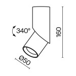 Фото 4 Потолочный светильник Technical C027CL-L10W