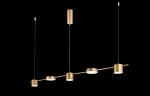 Фото 1 Светильник подвесной Crystal Lux TRISTAN SP5 L1200 GOLD