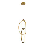Фото 4 SL6505.213.42 Подвес ST-Luce Золотистый/Золотистый LED 1*42W 4000K ABRA