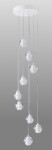 Фото 4 Светильник подвесной Crystal Lux GASPAR SP9 D300 WHITE