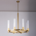 Фото 3 Люстра MD2314-8A antique brass