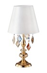 Фото 5 Настольная лампа Crystal Lux MERCEDES LG1 GOLD/COLOR