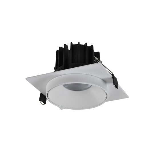 Фото ST758.538.10 Св-к встр. Белый LED 1*10W 3000K 700Lm Ra>90 36° IP44 L100xW100xH64 85-265V Встраиваемые светильники