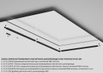 Фото 1 Встраиваемый магнитный трек в натяжной ПВХ потолок Crystal Lux CLT 0.134 01 L2000 BL
